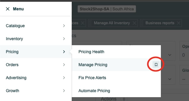 Amazon Favourites Bar Amazon Favourites Bar