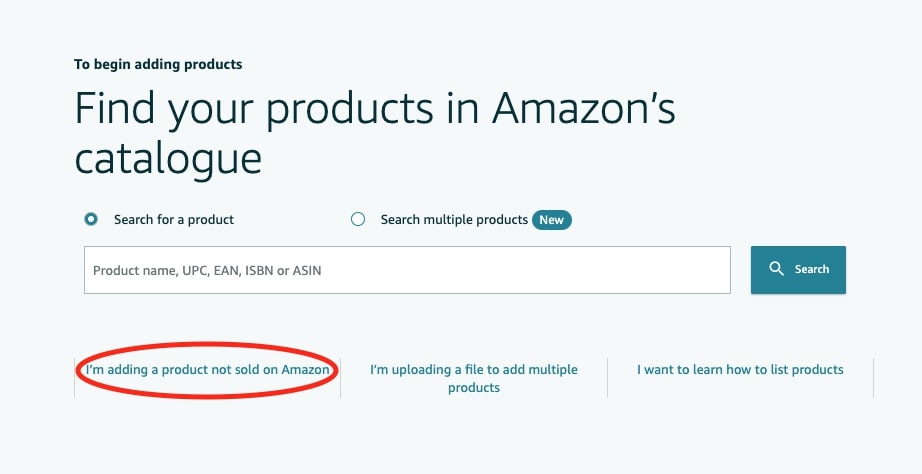 Listing products not found on Amazon Marketplace Listing products not found on Amazon Marketplace