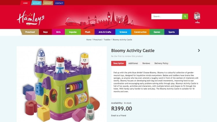 product data tailored descript